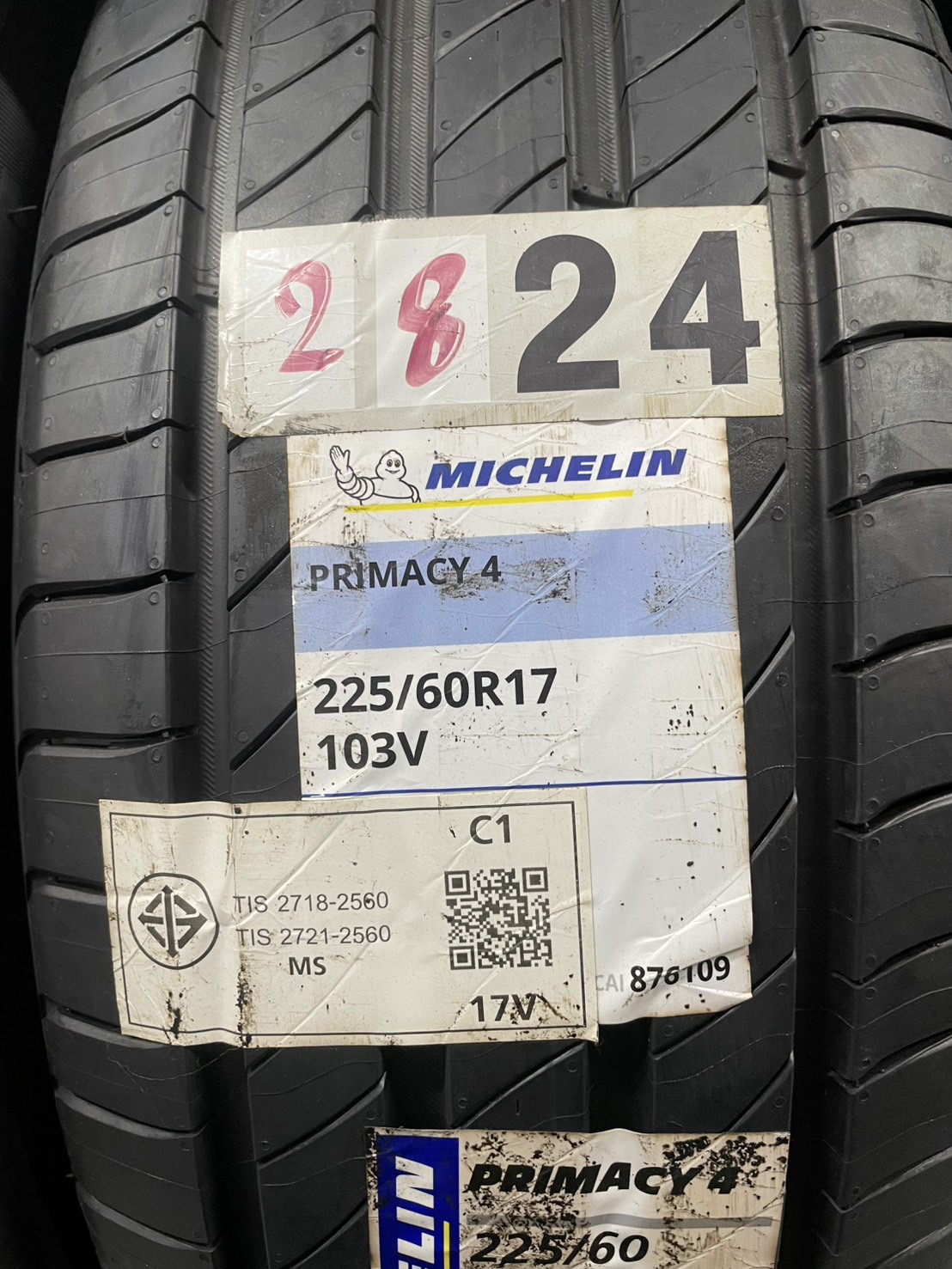 ยางรถยนต์ MICHELIN รุ่น PRIMACY4 ขนาด 225/50R18 จำนวน 4 เส้น _4
